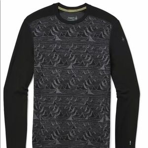 Smartwool Men's Merino 250 Base Layer Pattern Crew